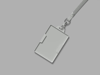 ID badge mockup