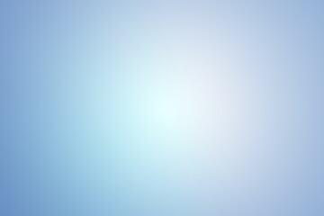 Abstract background of light blue shades with glare and bokeh effect.