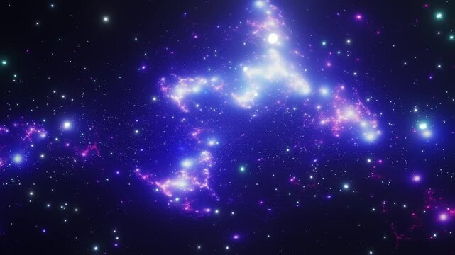 background with stars and space