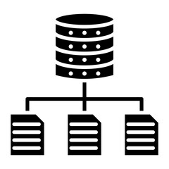 Data Structure vector icon. Can be used for No Code iconset.