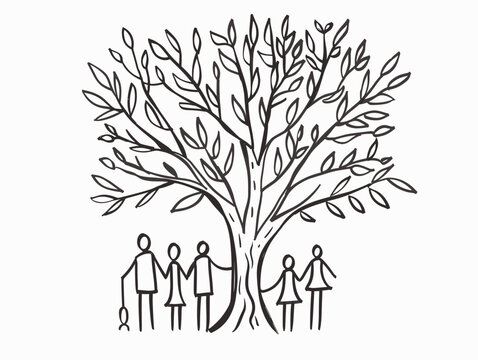 Unity in Diversity: Embracing the Vibrant Tapestry of Humanity in a Single Stroke