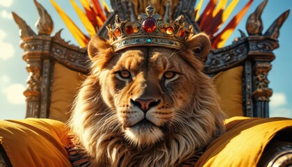 Lion King with Crown.
