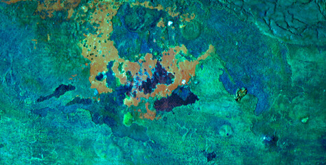 Joyful and Vibrant Chromatic Chaos Evoking a Sense of Excitement and Wonder
