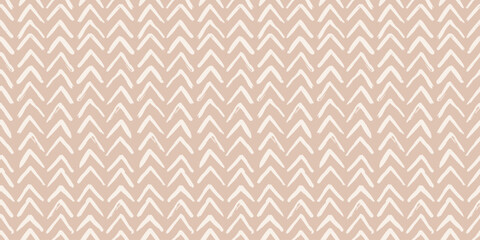 Trendy aesthetic abstract seamless pattern with geometric print. Minimalistic Organic brush stroke, ink texture. Simple design for wallpaper, textile, wrapping, packing, fabric, branding, decoration