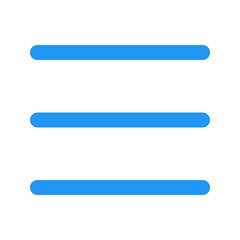 Obraz premium menu flat icon