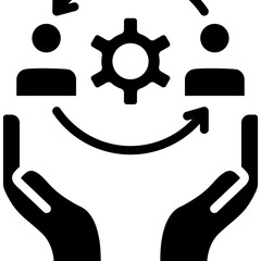 Inclusivity vector icon. Can be used for Leadership iconset.