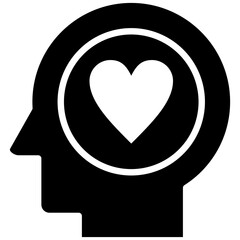 Emotional Intelligence vector icon. Can be used for Leadership iconset.