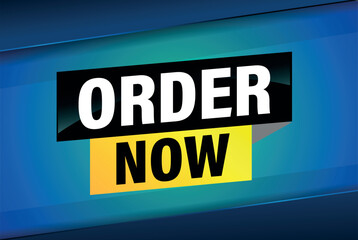 order now poster banner graphic design icon logo sign symbol social media website coupon

