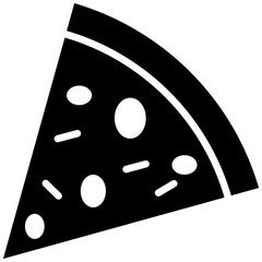Pizza Slice vector icon. Can be used for Italy iconset.