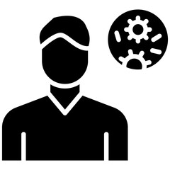 Vector-Borne Disease vector icon. Can be used for Infectious Diseases iconset.