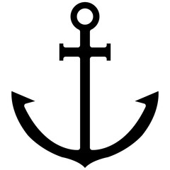 Anchor vector icon. Can be used for Ocean iconset.