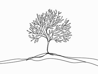 Empowering Growth Through Diversity: A Single Line's Journey from Seed to Tree of Inclusivity