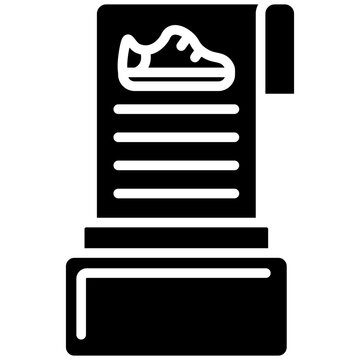 recommend clip art: Receipt vector icon. Can be used for Shoemaker iconset.