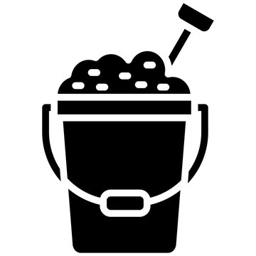 recommend clip art: Beach Bucket vector icon. Can be used for Beach Resort iconset.
