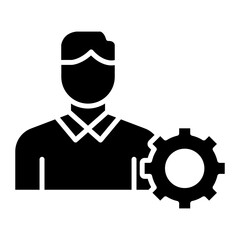 User Settings vector icon. Can be used for Trading iconset.