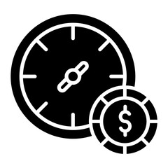 Long Term Debt vector icon. Can be used for Credit And Loan iconset.
