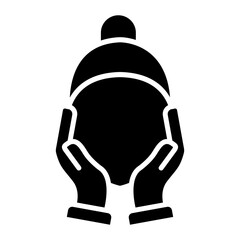 Face Massage vector icon. Can be used for Spa iconset.