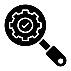 Gear Testing vector icon. Can be used for Vacation and Tourism iconset.