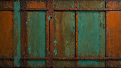 rusty metal background