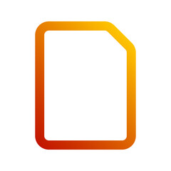 file gradient icon