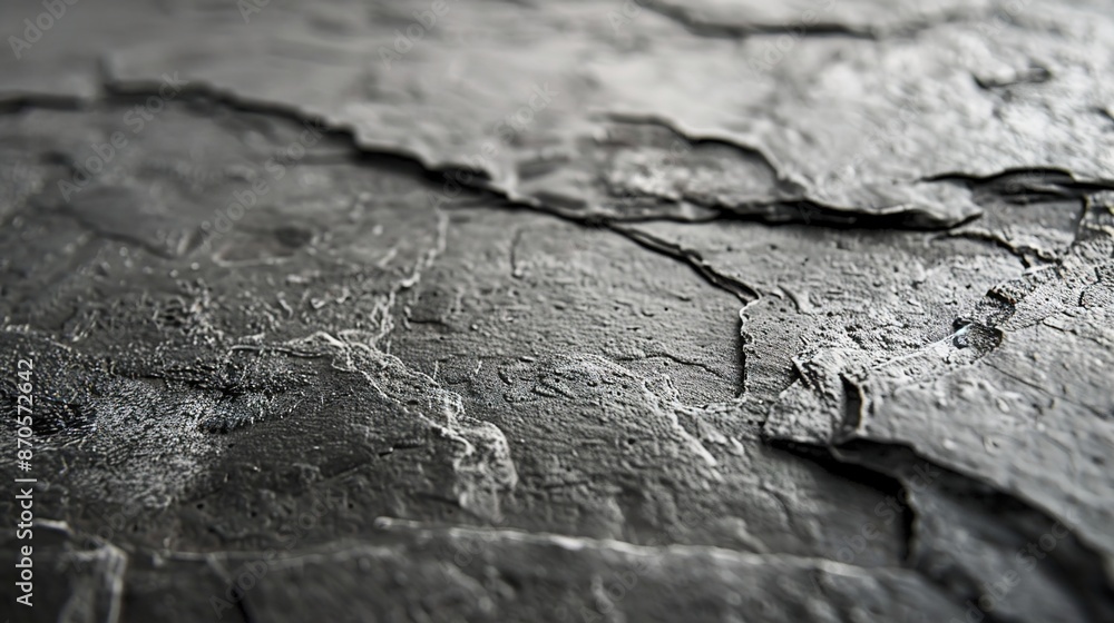 Poster textured slate surface with muted tones close-up view for background or design element