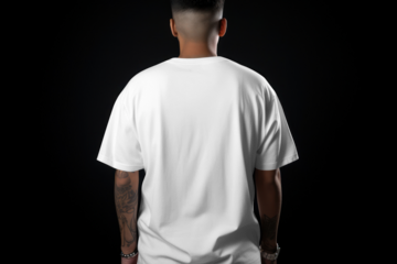 Men's t-shirt png mockup, transparent design