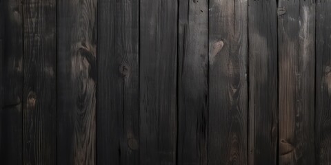 Naklejka premium Black Wood Texture Background