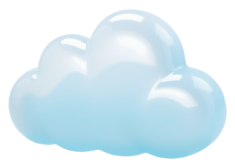 PNG Cloud white balloon fluffy.