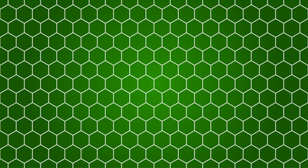 football or soccer goal net hexagon pattern background design