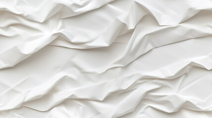 Obraz premium Paper texture white background crumpled design element