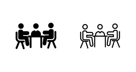 Meeting Vector Icon