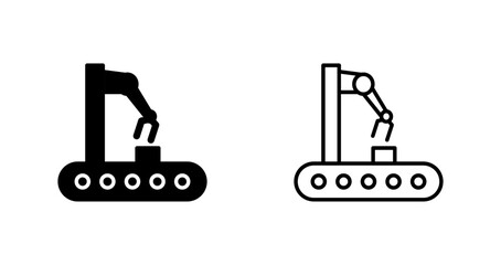 Conveyor Vector Icon