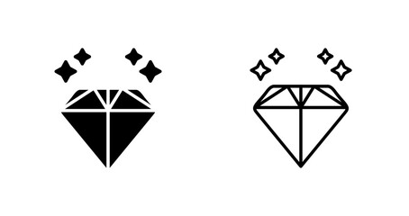Diamond Vector Icon