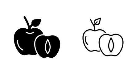 Apricot Vector Icon