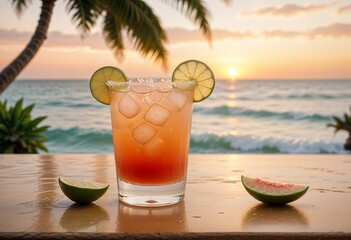 Tropical Guava Margarita