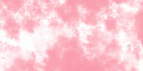 Abstract Painted Illustration. watercolor background concept, Abstract pink roses watercolor background. Pink white grunge texture. Pink white soft cloud .Beautiful sky with clouds,