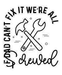 Dad Quotes SVG Designs Bundle.