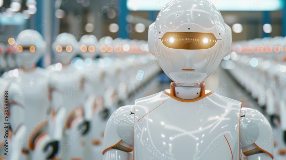 Poster advanced robotics in industrial automation