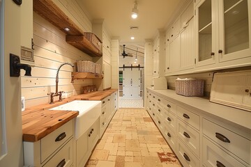 modern kitchen interior