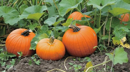 Pumpkin patches abound, their vibrant orange fruits heralding the arrival of autumn's bounty.