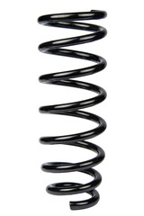 Black Coil Spring Isolated On White Background