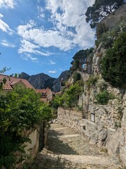 Fortress in Omiš/ Croatia.