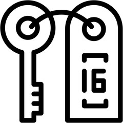 Room Key, Security, Room Key, Smart Card, Access Icon