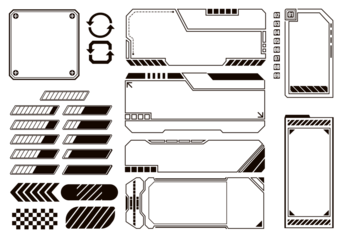 サイバーパンク風デザイン