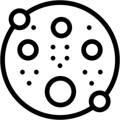 Vector Icon Borden, Choco ball, food, bakery, desserts