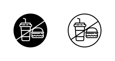 No Food Vector Icon