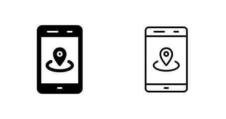 Location Service Vector Icon