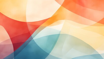 Fototapeta premium abstract restriction flat design side view narrow boundaries water color Triadic Color Scheme