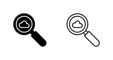 Magnifying Glass Vector Icon