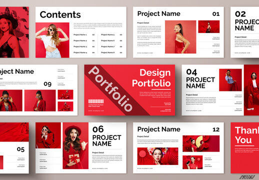 Minimal Design Portfolio Layout